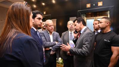 وزير الرياضة يهنيء منتخب مصر للناشئين تحت ١٧ سنة بعد تغلبهم علي الجزائر بتصفيات الأمم الأفريقية 