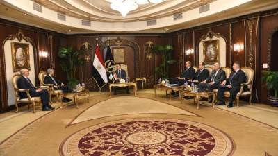 اللواء محمود توفيق يستقبل "أمين عام مجلس وزراء الداخلية العرب لبحث آليات التعاون الأمنى