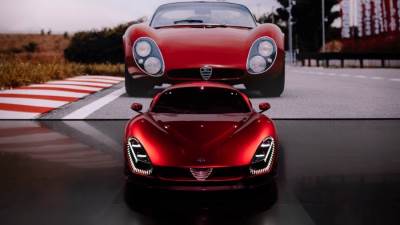 ألفا روميو 33 سترادالي" تتوج بلقب "السيارة الخارقة للعام" في جوائز السيارات لعام 2024