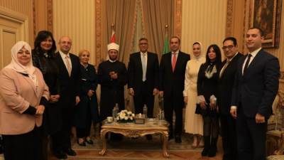 محافظ الجيزة يشارك في احتفالية مؤسسة حياة كريمة في اليوم الدولي للتضامن الإنساني 