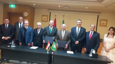 بروتوكول تعاون بين الأكاديمية العربية للعلوم والتكنولوجيا ونقابة تجاريين القاهرة