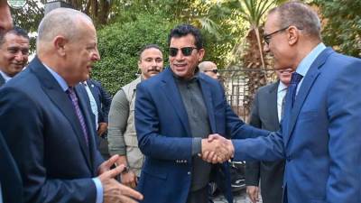  اتحاد كرة القدم يستقبل وزير الشباب والرياضة