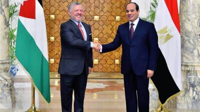 توافق مصرى أردنى على أهمية التشاور تجاه تطورات القضايا الإقليمية والدولية
