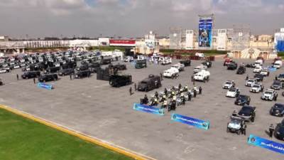 "تحت شعار مصر خط أحمر".. الداخلية تستعرض أحدث الأجهزة والمعدات احتفالا بعيد الشرطة ال73