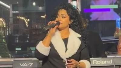 النجمة إنجي علي تحيي حفلات وردة الشيخ زايد