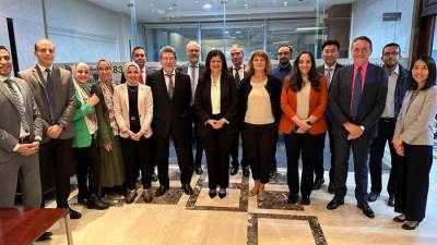 البورصة المصرية تبحث تعزيز سيولة السوق بالتعاون مع البنك الأوروبى "EBRD"