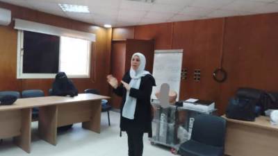 "تدريب أطباء محافظات الوجه البحري على تركيب اللولب الهرموني بإستخدام جهاز المحاكاة الناطق" بمركز تدريب صحة المرأة بالجيزة 