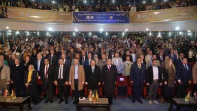 حزب الشعب الجمهوري ينظم حفل زفاف جماعي بحضور محافظ أسيوط