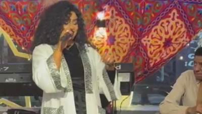  الفنانة إنجي علي تتألق بأغنية رمضان كريم بوردة الشيخ زايد