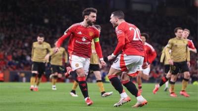 تأهل مانشستر يونايتد وتوتنهام وليون لربع نهائي الدوري الأوروبي