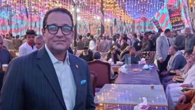 النائب علاء عابد يشارك في حفل إفطار 3 آلاف صائم 