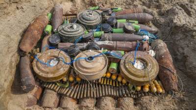 «مسام» يتلف 2439 قطعة من مخلفات الحرب غير المنفجرة في أبين