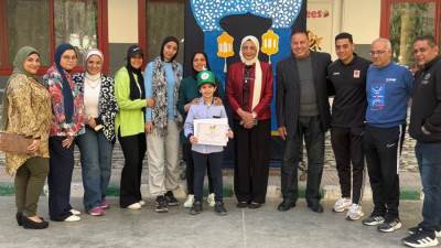 "براعم النور يتألقون في علوي للغات".. تكريم الطالب جمال إبراهيم مدكور وعدد من حافظة القرآن الكريم