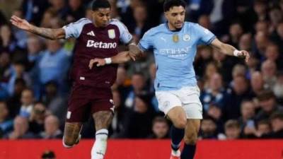 مانشستر سيتي يحقق فوز على حساب أستون فيلا بمشاركة مرموش