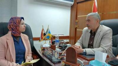 المهندس/ السيد حرز الله وكيل وزارة التموين: لدينا 11 مركز خدمات مُطور يغطي سبع إدارات تموينية 