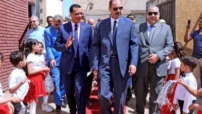 محافظ سوهاج يشهد حفل ختام الأنشطة لمدارس التربية الخاصة بمدرسة الأمل للصم وضعاف السمع