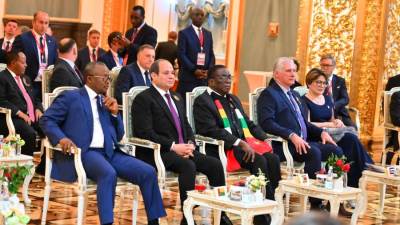 الرئيس السيسي يشارك فى حفل عشاء بالكرملين باحتفالات عيد النصر