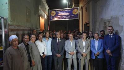 حماة الوطن بسوهاج يدشن الوحدة الحزبية بقرية المزالوه