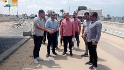 مسئول بالمجتمعات العمرانية يواصل متابعة المشروعات الجاري تنفيذها بالقرى السياحية" 