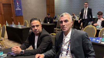 وفد منتخب الشباب يشارك فى الجلسات التحضيرية قبل إجراء قرعة المونديال 