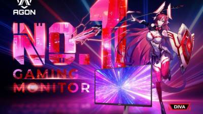 AOC تحتفظ بالمركز الأول في قيادة سوق شاشات الألعاب عالميًا