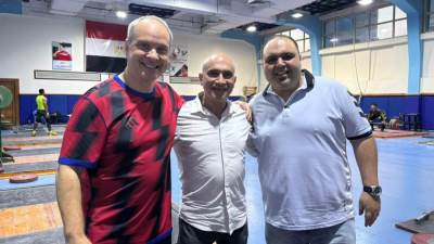 وصول الخبير الروماني دراجوس إلى مصر لقيادة منتخب رفع الأثقال