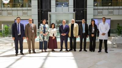 الرقابة المالية تتفقد مستشفى أهل مصر لعلاج الحروق للاطلاع على نموذج الرائد في العلاج 