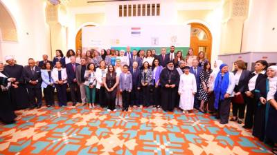 وزيرة التضامن تشهد فعاليات الاجتماع العاشر للجنة الوطنية للقضاء على ختان الإناث 