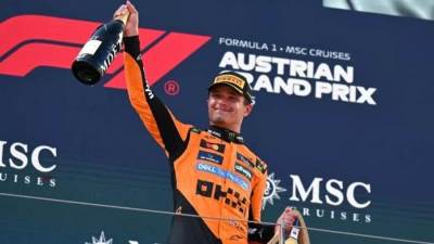 بطولة العالم للفورمولا 1 – الجولة الـ 11 – النمسا.. نوريس يثأر لنفسه من زميله بالفريق بياسترى بالنمسا.. والتفوق بالنهاية يبقى بعرين "ماكلارين"