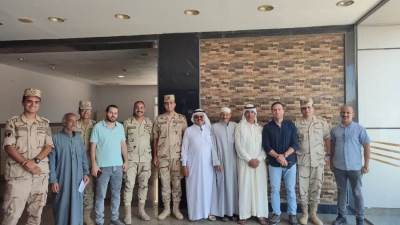 670 مستفيدًا من قافلة الجيش الطبية بمستشفى أبو رديس