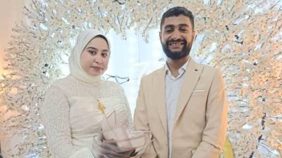 المهندس عماد النجار يتقدم بأسمي آيات التهاني القلبية بمناسبة خطوبة نجلة شقيقته الآنسة رانيا مهران علي المهندس عبدالعزيز الداوي