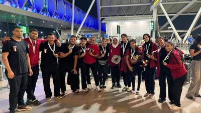 أبطال ألعاب القوى يعودون إلى القاهرة ب "25" ميدالية في البطولة الأفريقية بنيجيريا