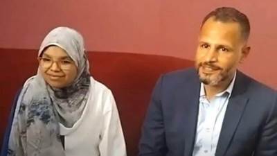 مستقبل وطن ببني سويف يهدي الطالبة الأولى على الثانوية العامة رحلة عمرة وتكفل بالتعليم الجامعي 