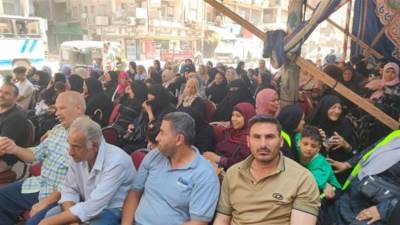 اقبال كثيف من الناخبين في السادس من أكتوبر وناهيا بالجيزة