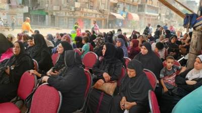 إقبال كثيف بانتخابات مجلس الشيوخ في ناهيا بمحافظة الجيزة