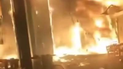 الحماية المدنية تنجح في السيطرة على حريق بجوار محطة مترو شبرا الخيمة