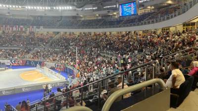 دعم جماهيري كبير لـ منتخب الناشئين أمام الدنمارك بمونديال اليد