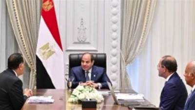 الرئيس السيسي يطلع على مؤشرات الأداء المالى لعام 2024-2025