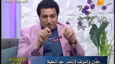 ناصر عبدالحفيظ ضيف "مساء الفن" مع الإعلامية سماح عبدالرحمن بالتلفزيون المصري