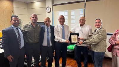 اتحاد اليد يشكر ويكرم الاكاديمية العربية للعلوم والتكنولوجيا بعد نجاح كبير لبطولة اليد المصغرة