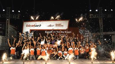 نجاح إستثنائى للجولة السادسة الختامية وموسم بطولة (كأس إيزى كارت مصر 2025)