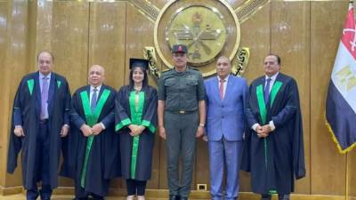 نجلاء باخوم تحصل على الماجستير بامتياز عن دراسة حول تنمية الوعي بالمناطق الحدودية