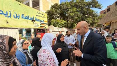 وزير التعليم يستكمل جولته لمتابعة انطلاق العام الدراسي الجديد بعدد من المدارس بإداراتى عين شمس ومدينة السلام