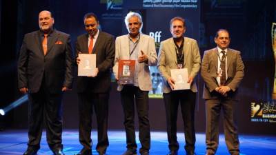 ختام مهرجان بغداد السينمائي بمسرح الرشيد بحضور وزير الثقافة ونقيب الفنانين العراقيين