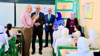 عقب افتتاح مدرسة ببلبيس : وزير التعليم يتفقد عدد من المدارس بمحافظة الشرقية