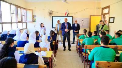 وزير التعليم فى زيارة ميدانية بمحافظة أسيوط لمتابعة انضباط سير العملية التعليمية