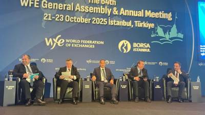 التفاصيل الكاملة لمشاركة رئيس البورصة المصرية في المؤتمر السنوي للـ "WFE" المنعقد بتركيا