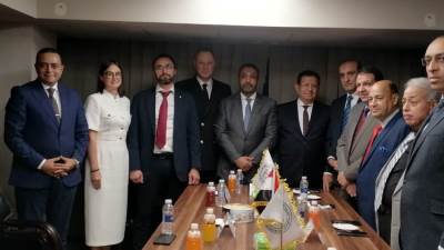 المحكمة العربية للتحكيم تستقبل وفدًا روسيًا رفيع المستوى لبحث التعاون في مجالات التحكيم والاستثمار الدولي