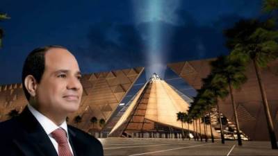 العلمين الجديدة تستعد للاحتفال بافتتاح المتحف المصري الكبير