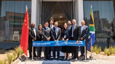 جميل للسيارات تفتتح صالة العرض الرئيسية لعلامة شانجان في جنوب أفريقيا